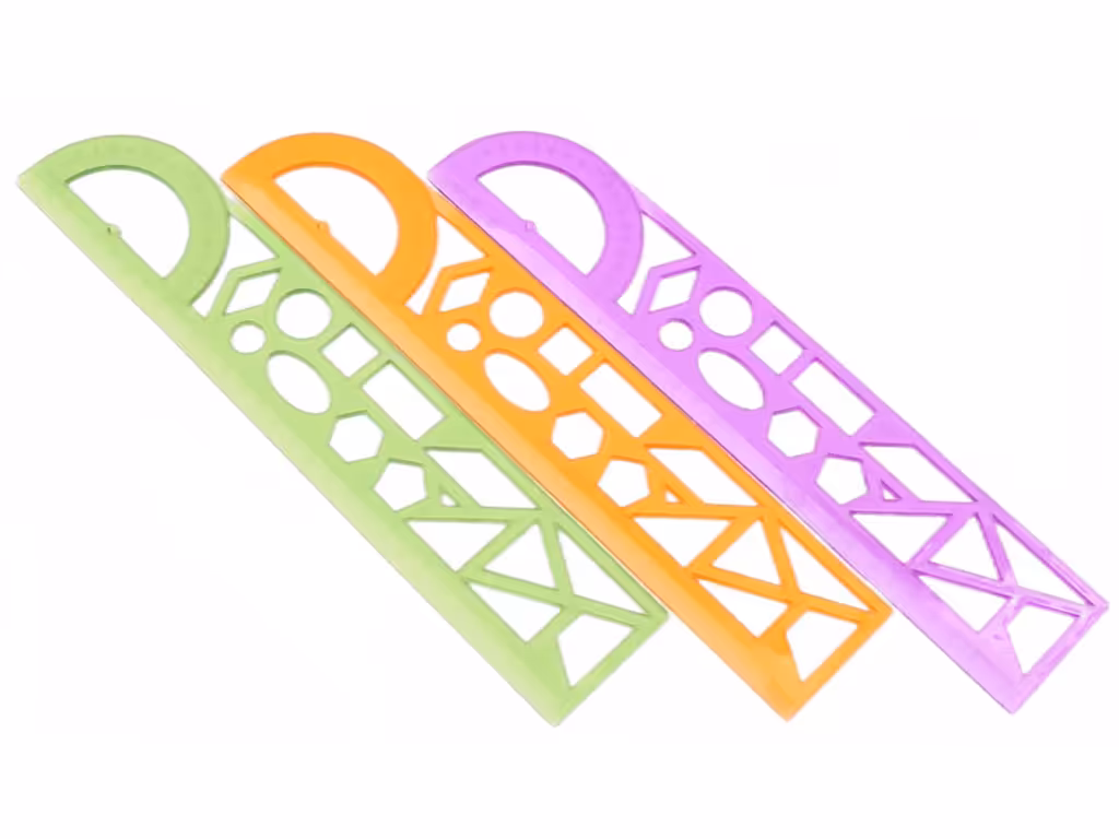 خط کش ژله ای سه کاره