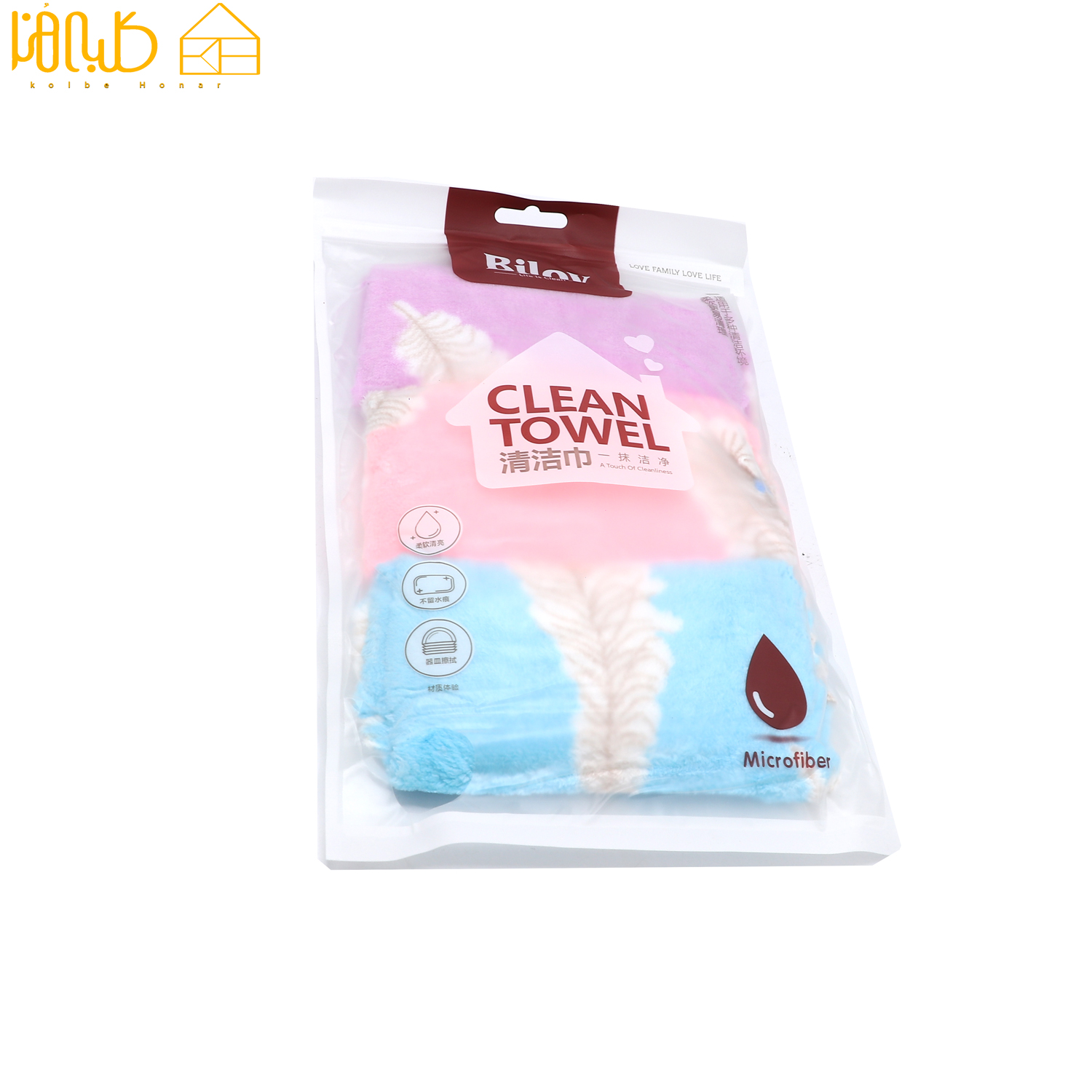 دستمال 3 عددی بی لاو 490