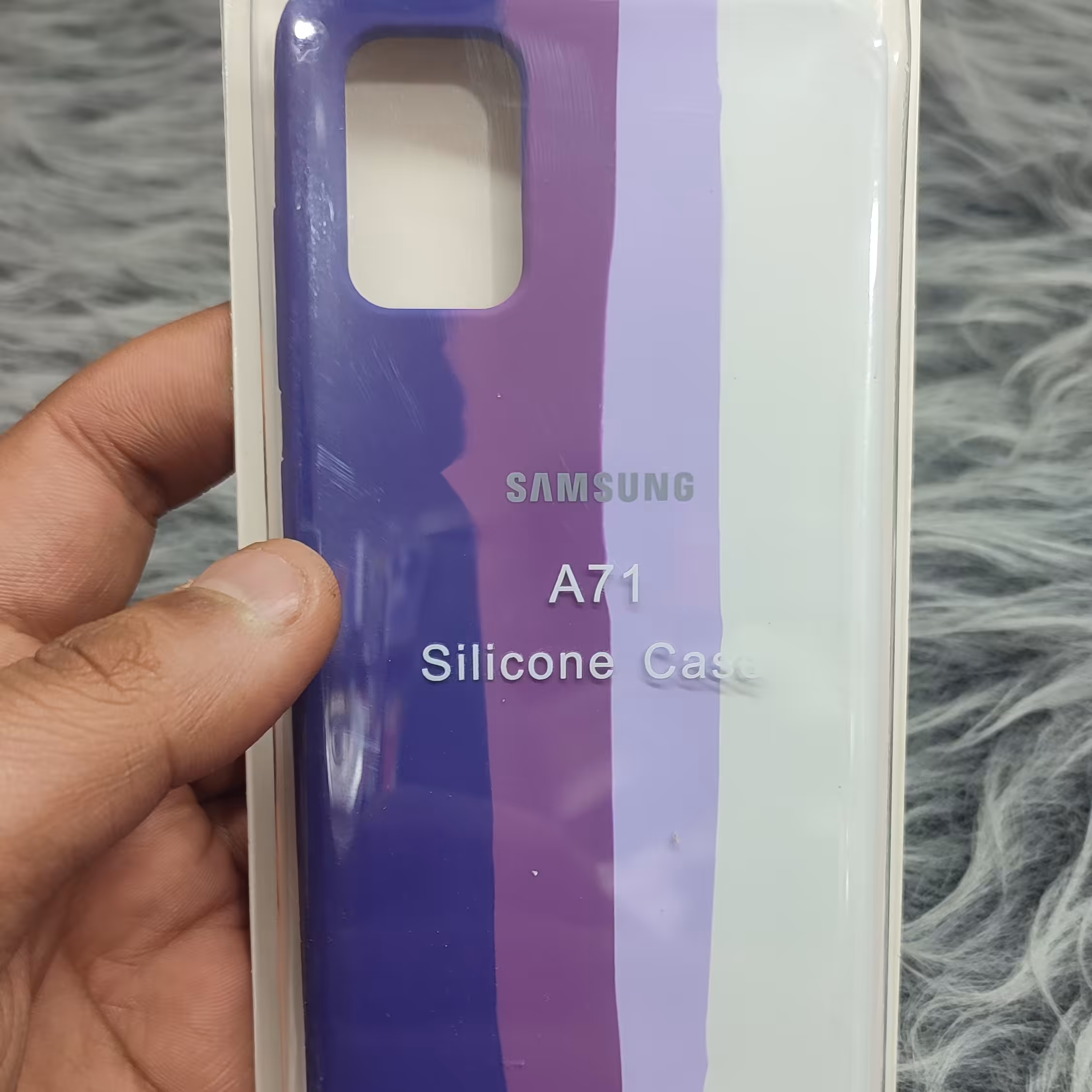 سیلیکونی آبرنگی SAMSUNG A71  سه
