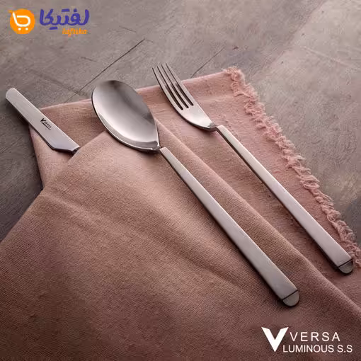 سرویس قاشق چنگال ورسا استیل مات 151 پارچه مدل 360SFR30