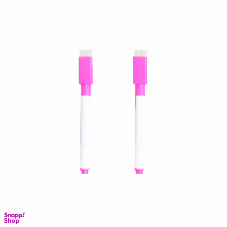 ماژیک وایت برد مدل مغناطیسی پاکن دار بسته دو عددی