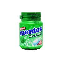 آدامس نعنا سبز ( بدون شکر ) 40 عدد منتوس - mentos
