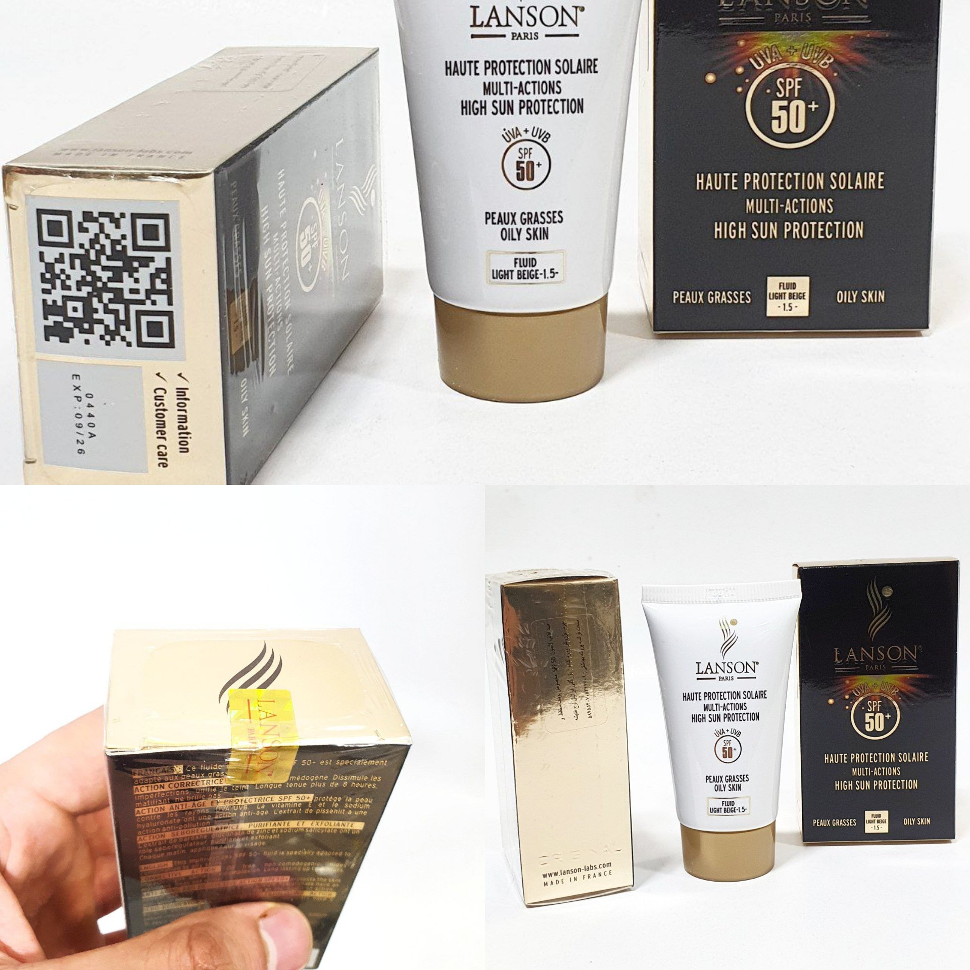 ضدآفتاب رنگی لانسون