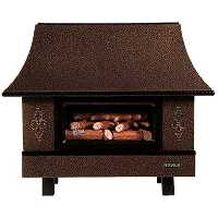 بخاری گازی شومینه ای نیک کالا مدل آذر MC24