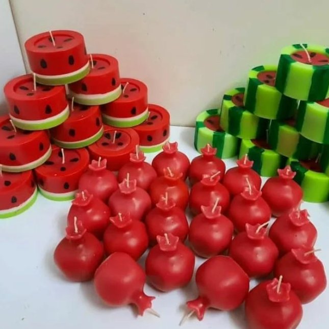 شمع فانوسی یلدایی