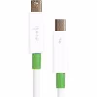 کابل MOSHI موشی THUNDERBOLT تاندربولت 2 متری سفید - Hiapple.ir