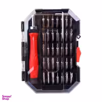 مجموعه 37 عددی پیچ گوشتی جغجغه ای ساعتی رونیکس مدل RON-2719