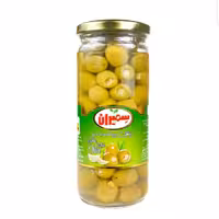 زیتون با مغز سیر سمیران 450 گرمی 