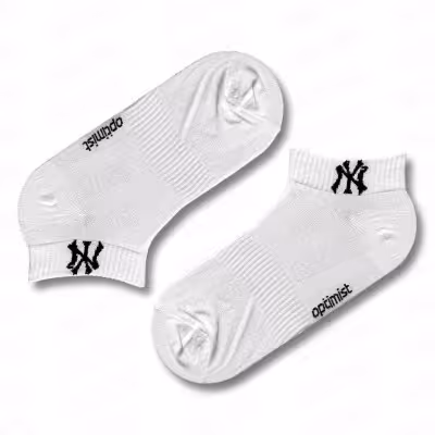 جوراب مچی NY سفید نخ پنبه فری سایز