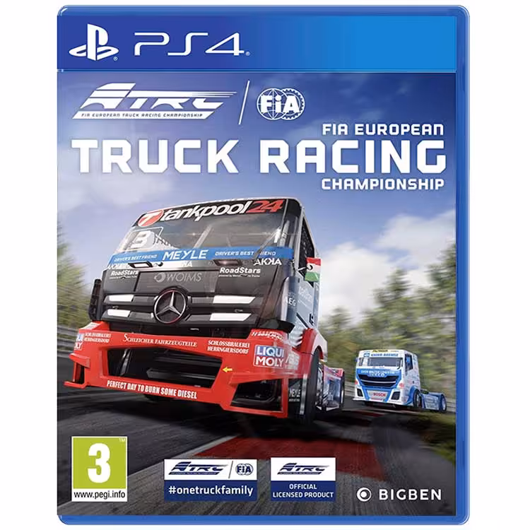 دیسک بازی FIA European Truck Racing Championship مخصوص PS4