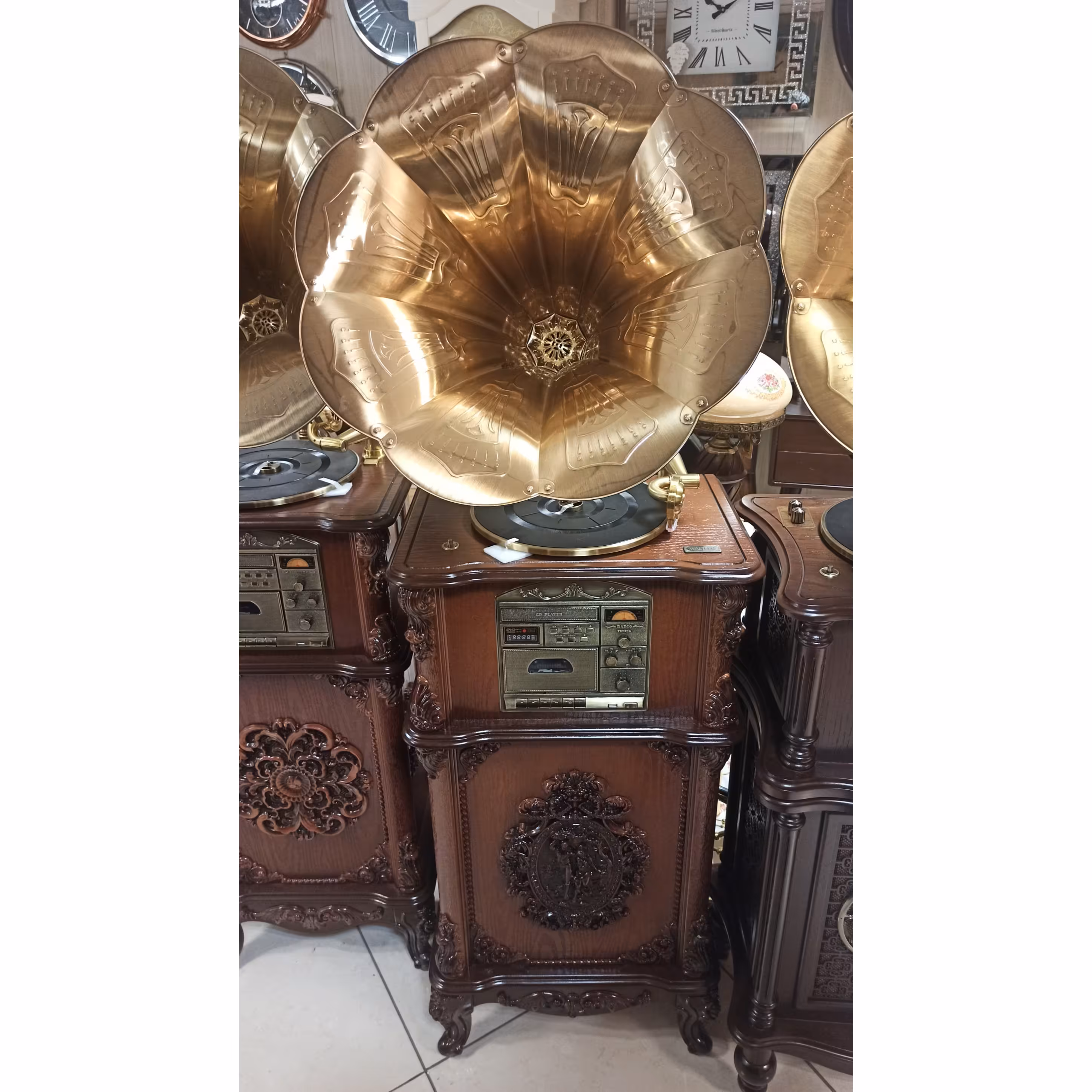 گرامافون فول والتر مدل 3502 قهوه‌ای 