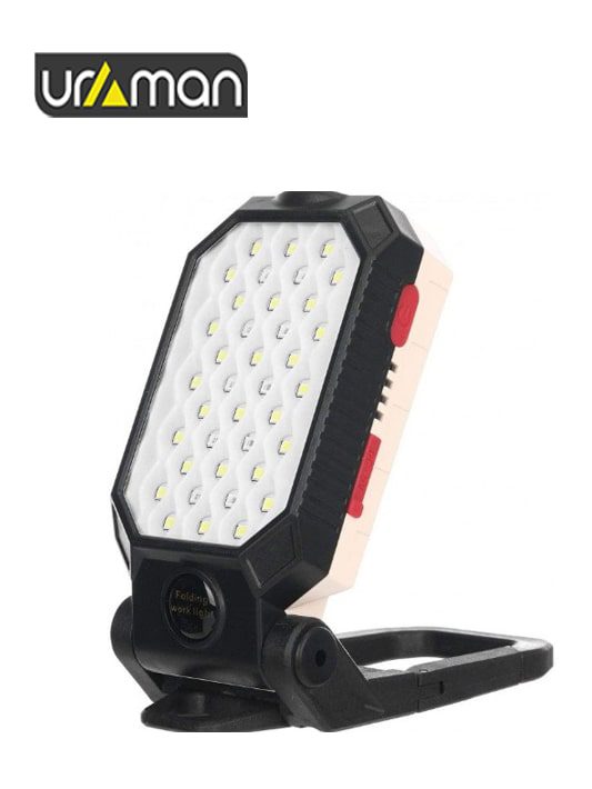 چراغ قوه مدل USB Rechargeable Working Lamp W599B