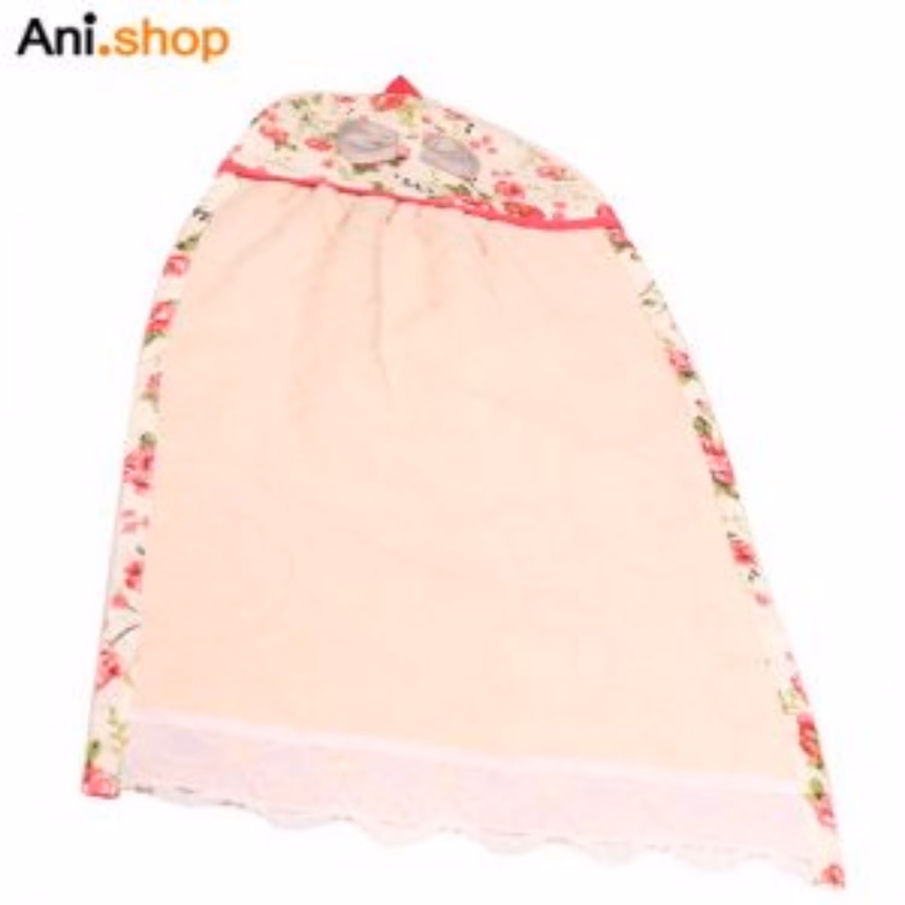 حوله آشپزخانه صورتی پاپیون دار