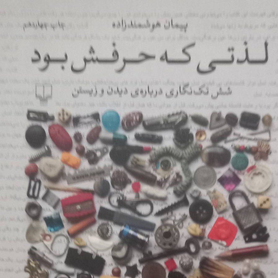 کتاب لذتی که حرفش بود- شش تک نگاره درباره دیدن و زیستن