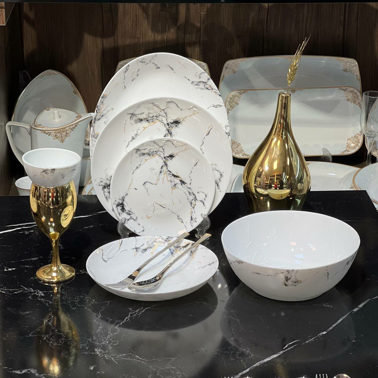 سرویس آرکوپال گرد  طرح ماربل