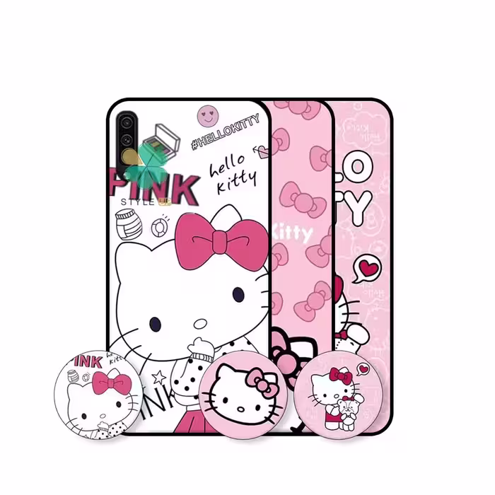 قاب دخترانه گوشی سامسونگ Samsung Galaxy A70 طرح Hello Kitty