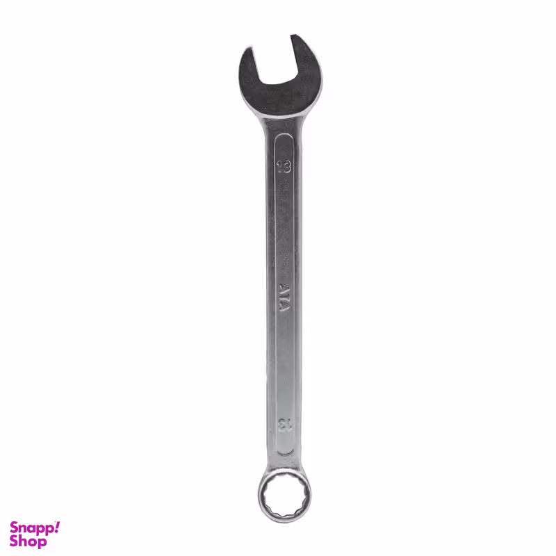 آچار یکسر تخت و یکسر رینگی آتا مدل YP-13MM سایز 13 میلی متر