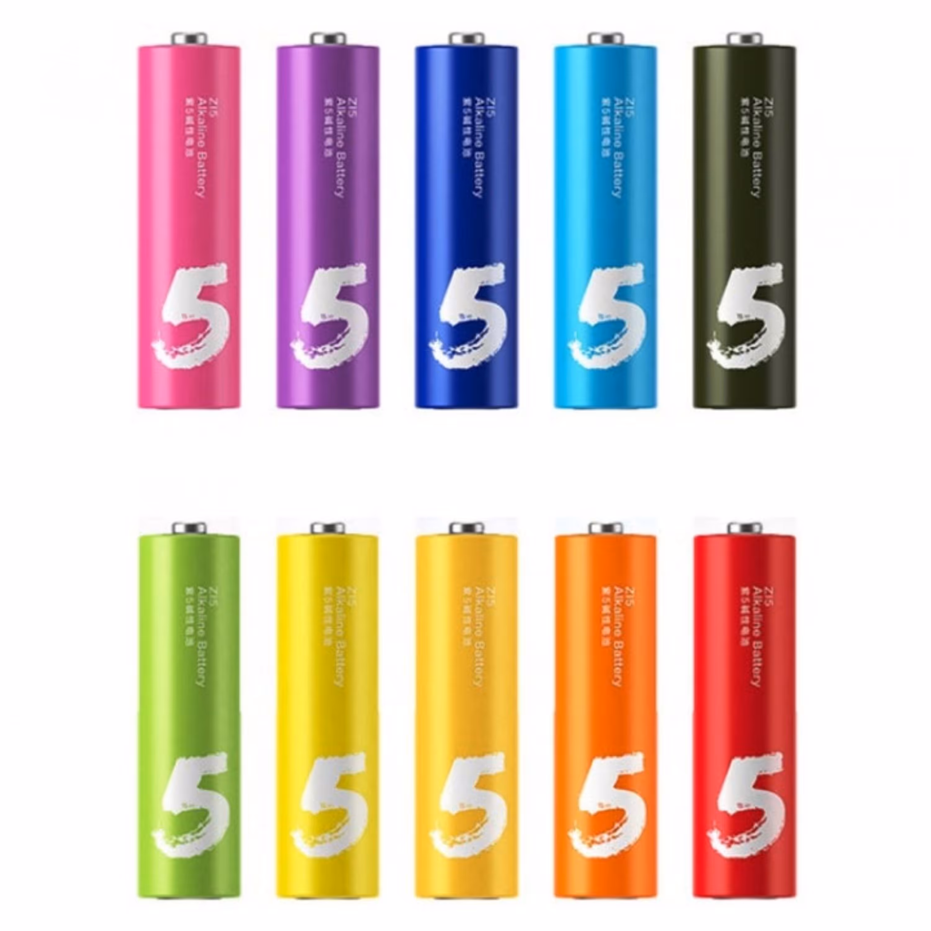 باتری قلمی آلکالاین شیائومی مدل ZI5 بسته 10 عددی