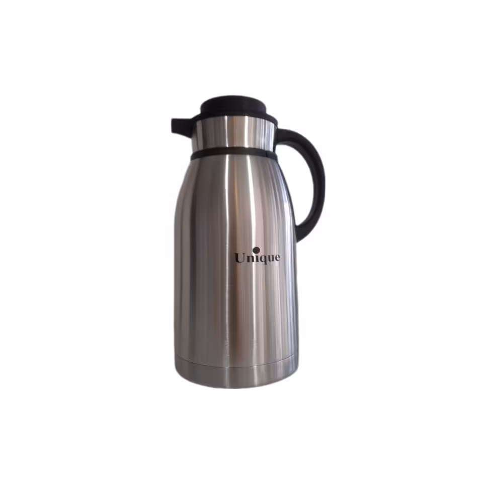 فلاسک یونیک استیل ظرفیت 2.5 لیتر دکمه وسط درب 