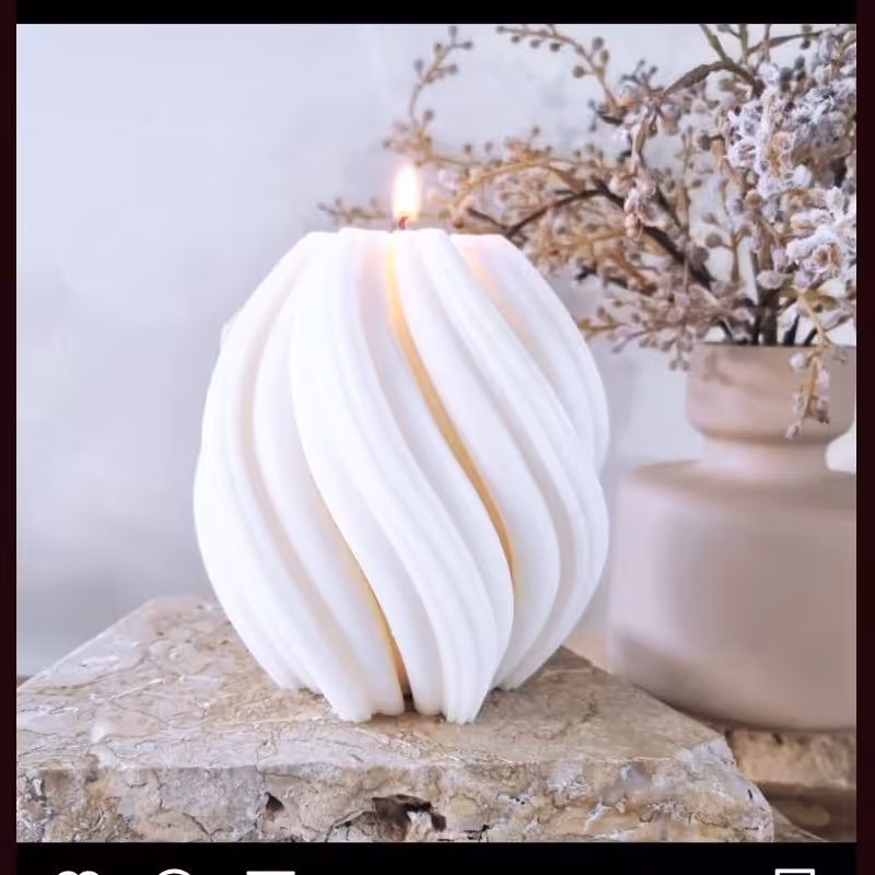 شمع گوی ساحل بزرگ