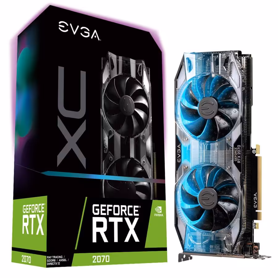 کارت گرافیک ای وی جی ای مدل GeForce RTX 2070 XC GAMING با حافظه 8 گیگابایت