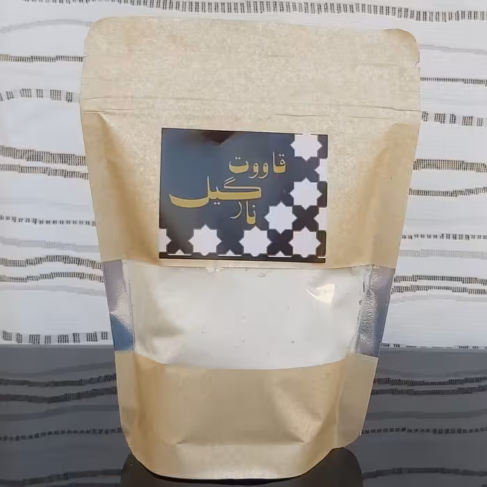 قاووت (قوِّتو کرمان) نارگیل خانگی با کیفیت عالی (450  گرمی)