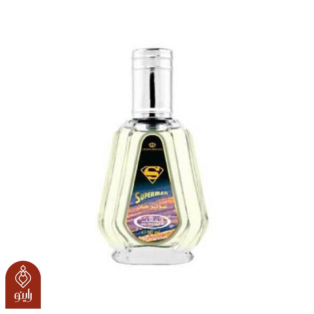 عطر سوپرمن از راینو با طبع گرم و رایحه شیرین(10 گرمی)