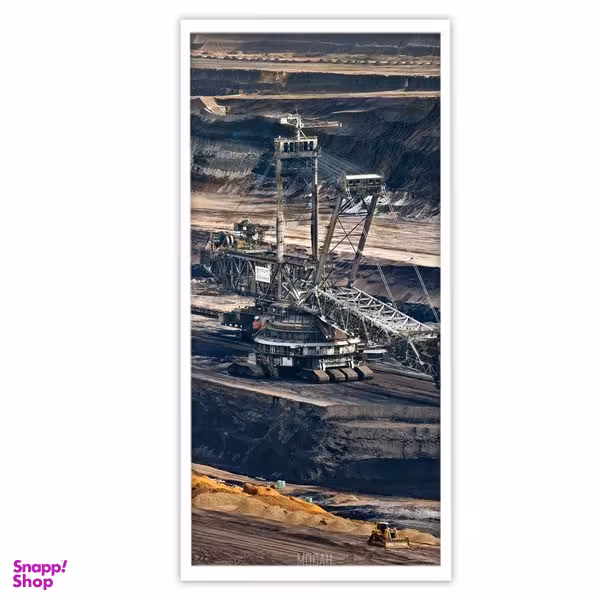 تابلو بکلیت طرح گود برداری و خاک برداری مدل W-S3037