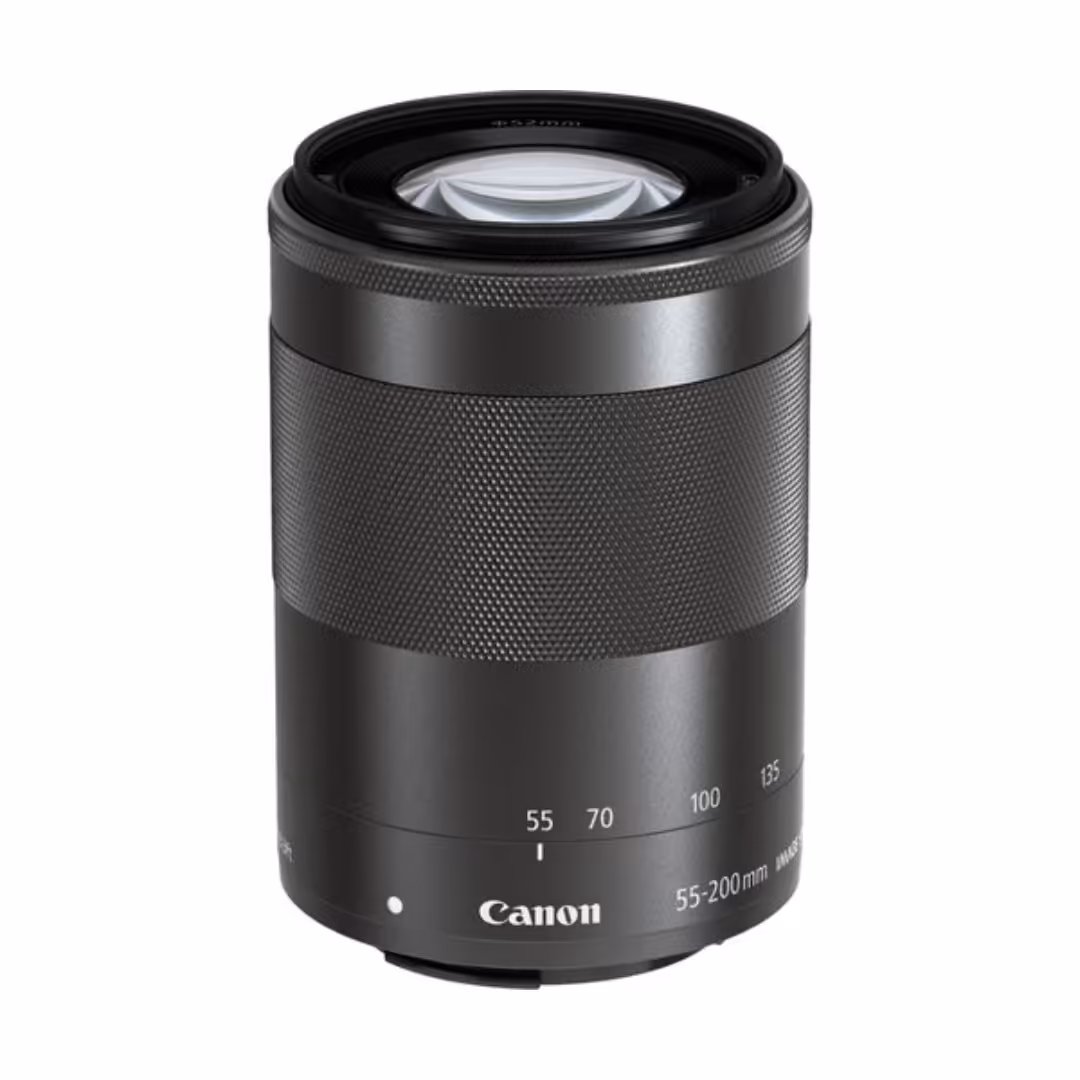 لنز کانن Canon EF-M 55-200mm f/4.5-6.3 IS STM Lens (Black)