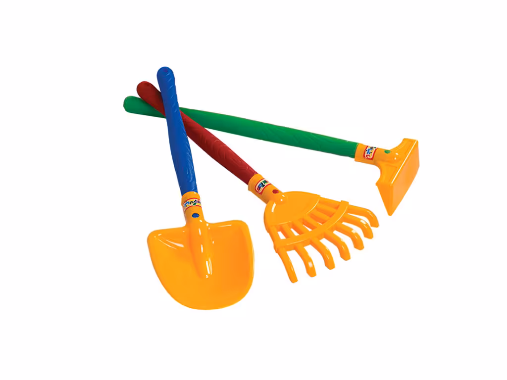 وسایل شن بازی و باغبانی اسباب بازی مجموعه سه عددی