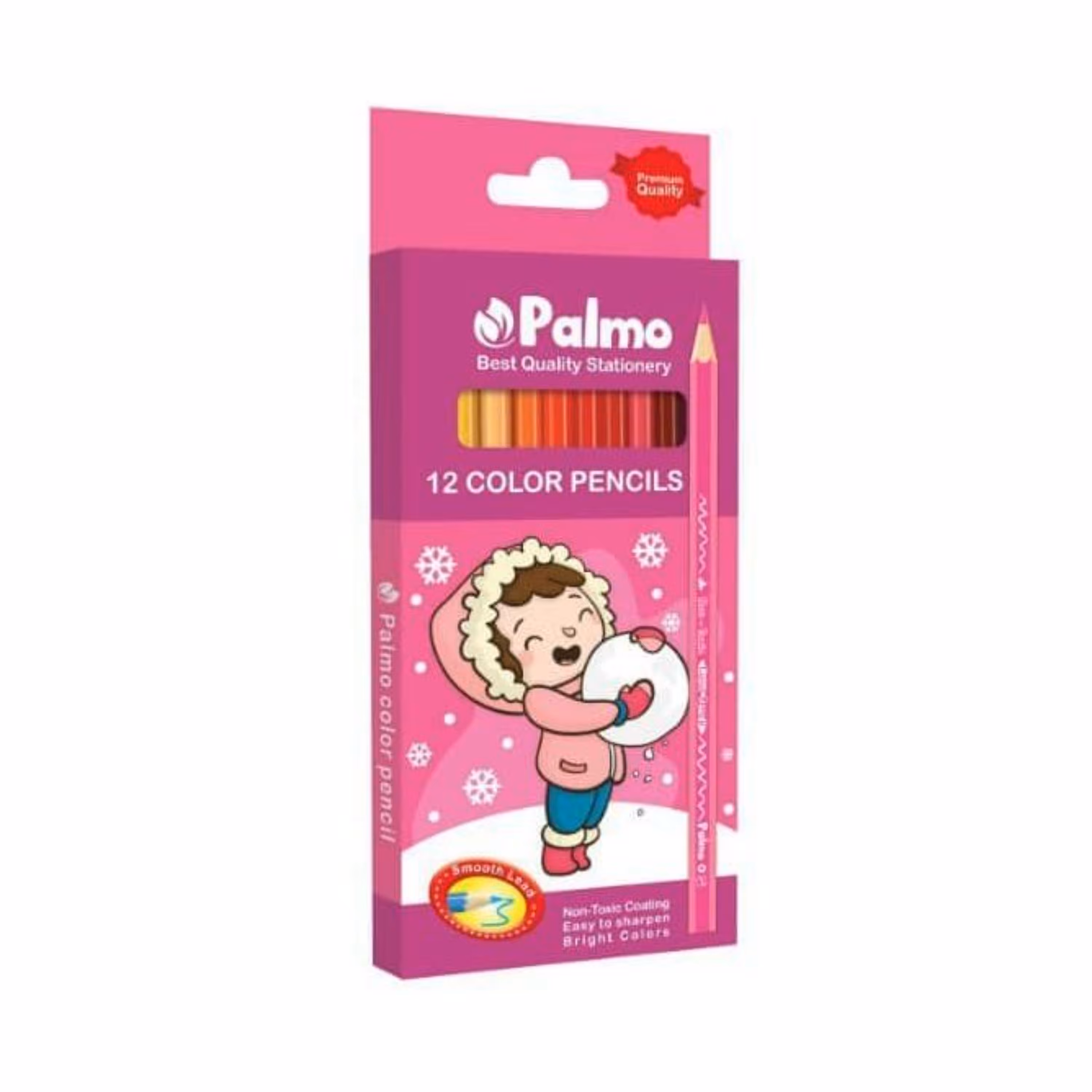 مداد رنگی 12 رنگ پالمو کد 7176