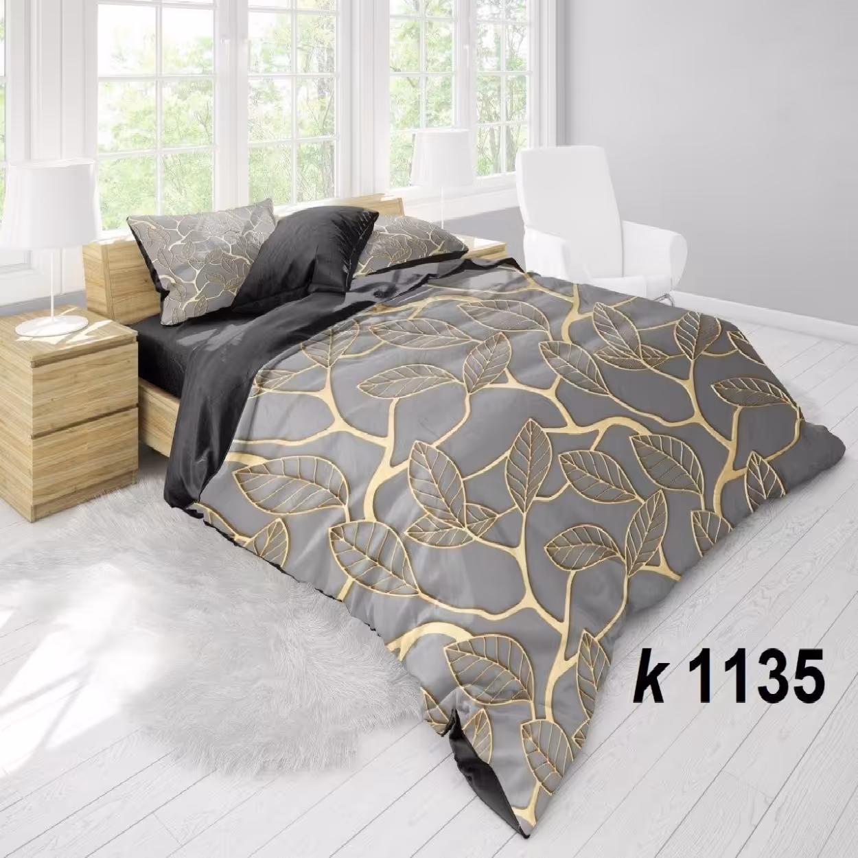 سرویس روتختی ترک إو turkev کد K-1135 دونفره 6 تکه