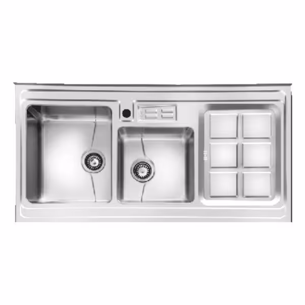 سینک ظرفشویی اخوان مدل 320s روکار (پس کرایه)