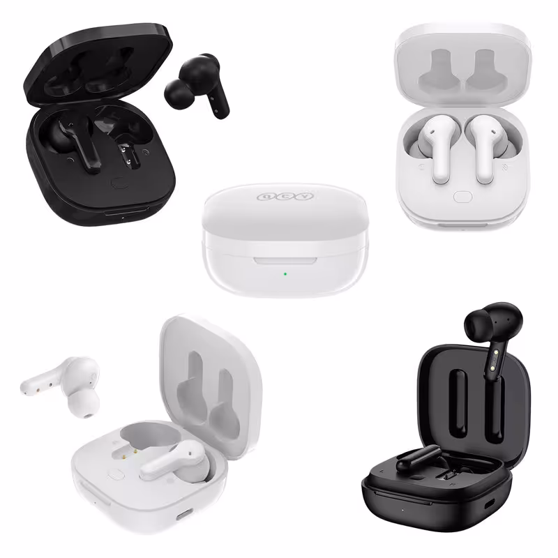 هدفون بلوتوثی کیو سی وای مدل T13 TWS هندزفری بلوتوثی