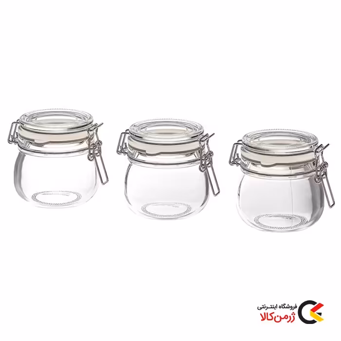 بسته 3 عددی ظرف مربا لوکس از برند ایکیا