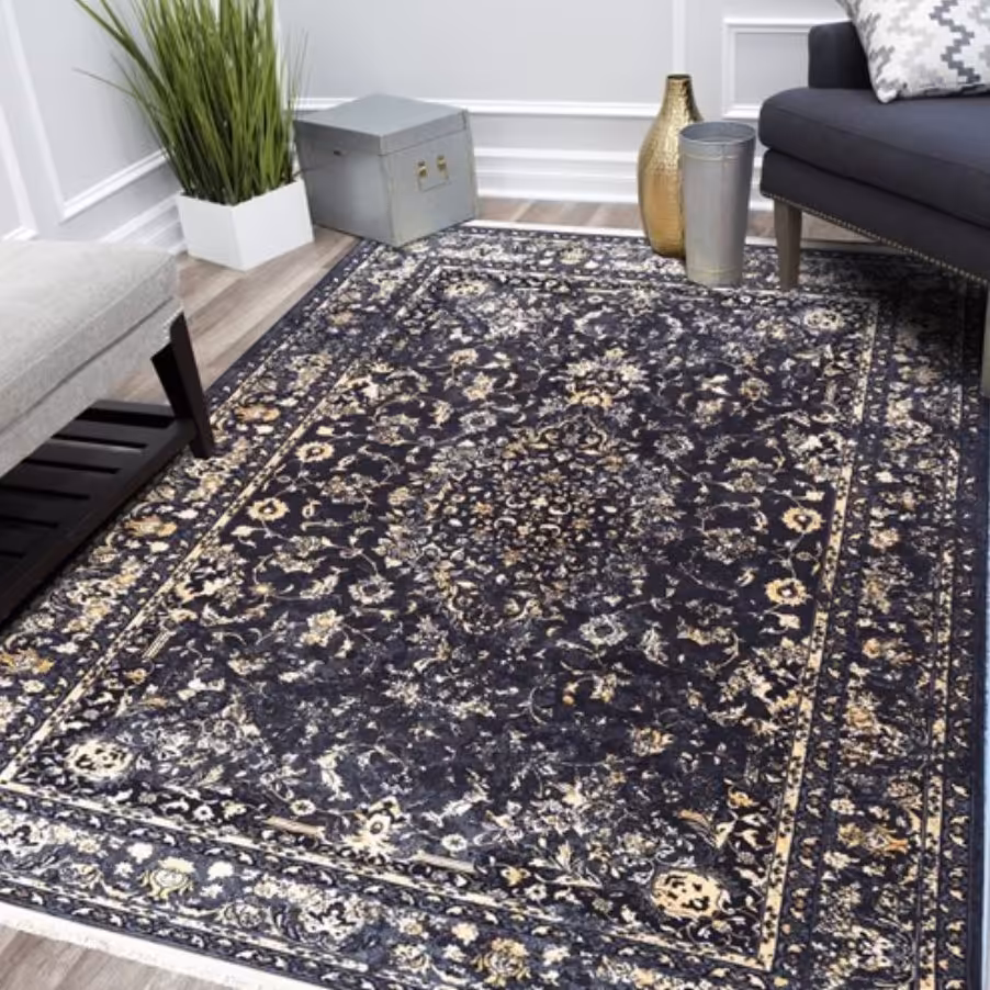 فرش ماشینی وینتیج 9متری 700 شانه تراکم 3300 کلاریس   کد M100647