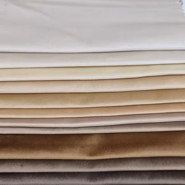 روتختی مخمل کالیفرنیا رنگ کرم دوخت مربعی