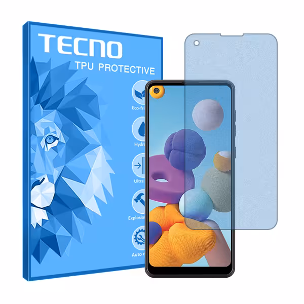 گلس سامسونگ Galaxy A21 مدل مات آنتی بلو برند تکنو کد S