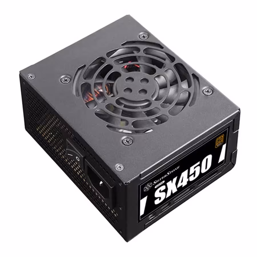 قیمت و خرید پاور کامپیوتر 450 وات سیلوراستون مدل SST-SX450-B | یاس ارتباط