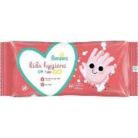دستمال مرطوب بهداشتی پمپرز  Pampers مدل Kids Hygiene بسته 40 عددی