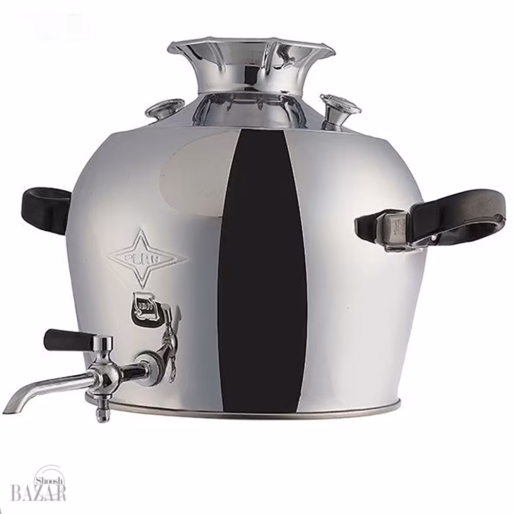 کتری رو گازی شیردار استیل 6 لیتر پلان کد 5170