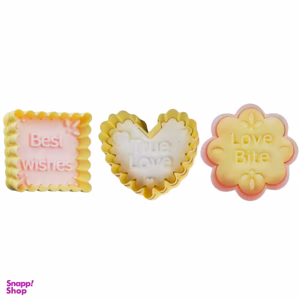 کاتر شیرینی مدل F1 بسته 3 عددی