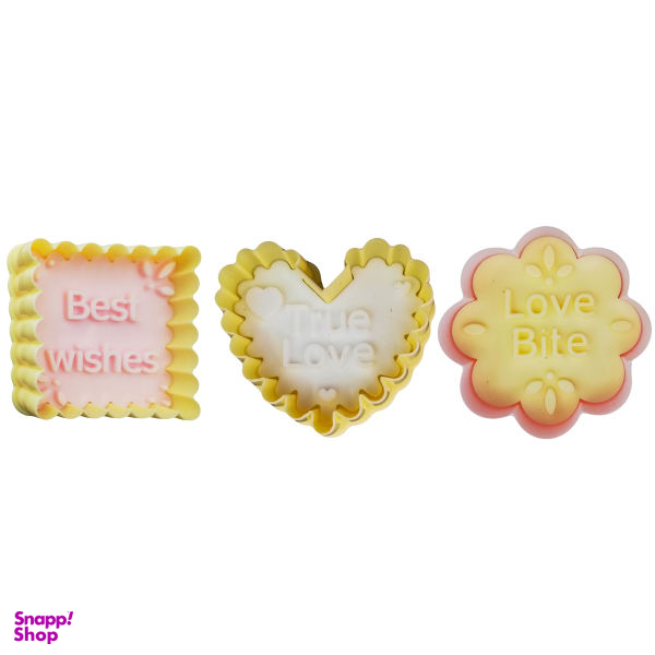 کاتر شیرینی مدل F1 بسته 3 عددی