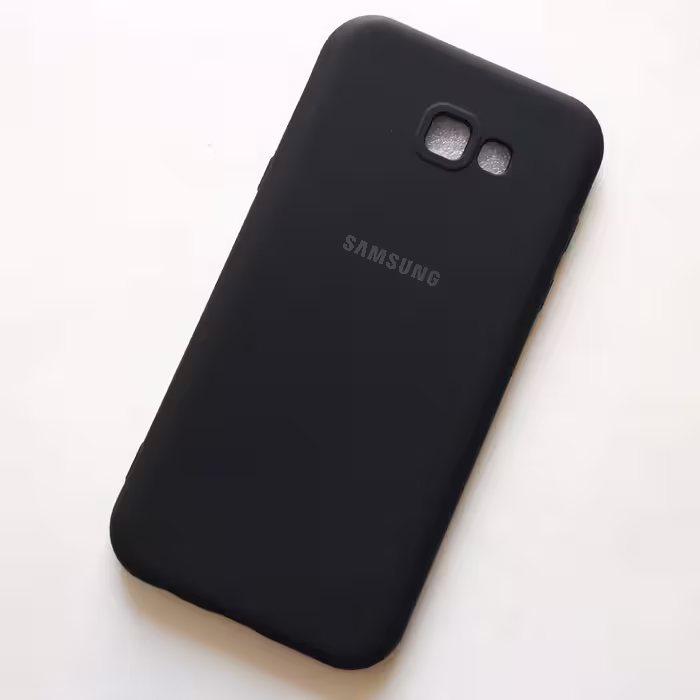 قاب سیلیکونی پاک کنی مشکی گوشی سامسونگ A7 2017 یا A720 