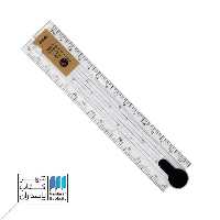 خط کش 30 سانتی و شابلون دار 75010