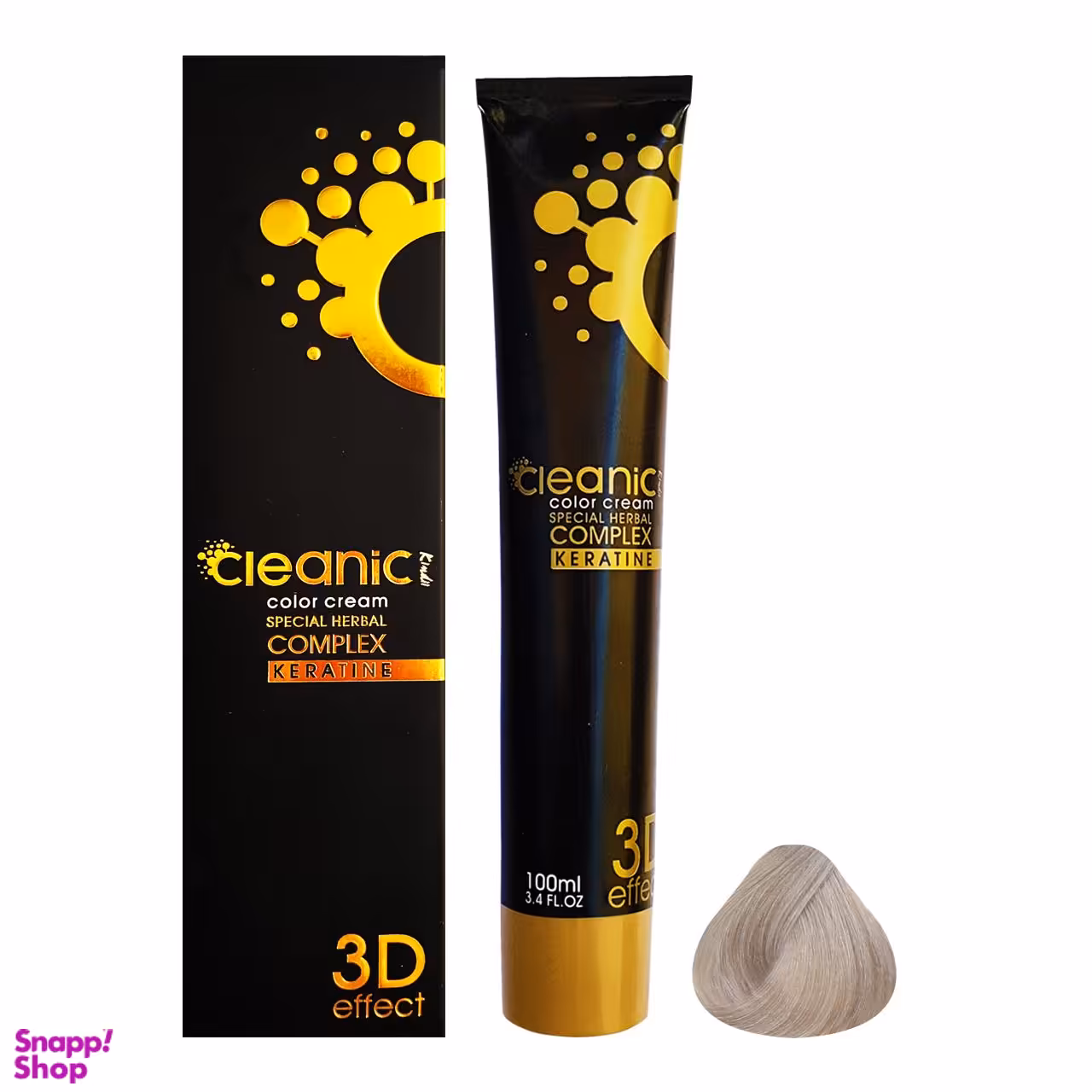 رنگ مو کلینیک کیندی (Cleanic Kindii) شماره 9.1 رنگ بلوند خاکستری خیلی روشن حجم 100 میلی‌لیتر