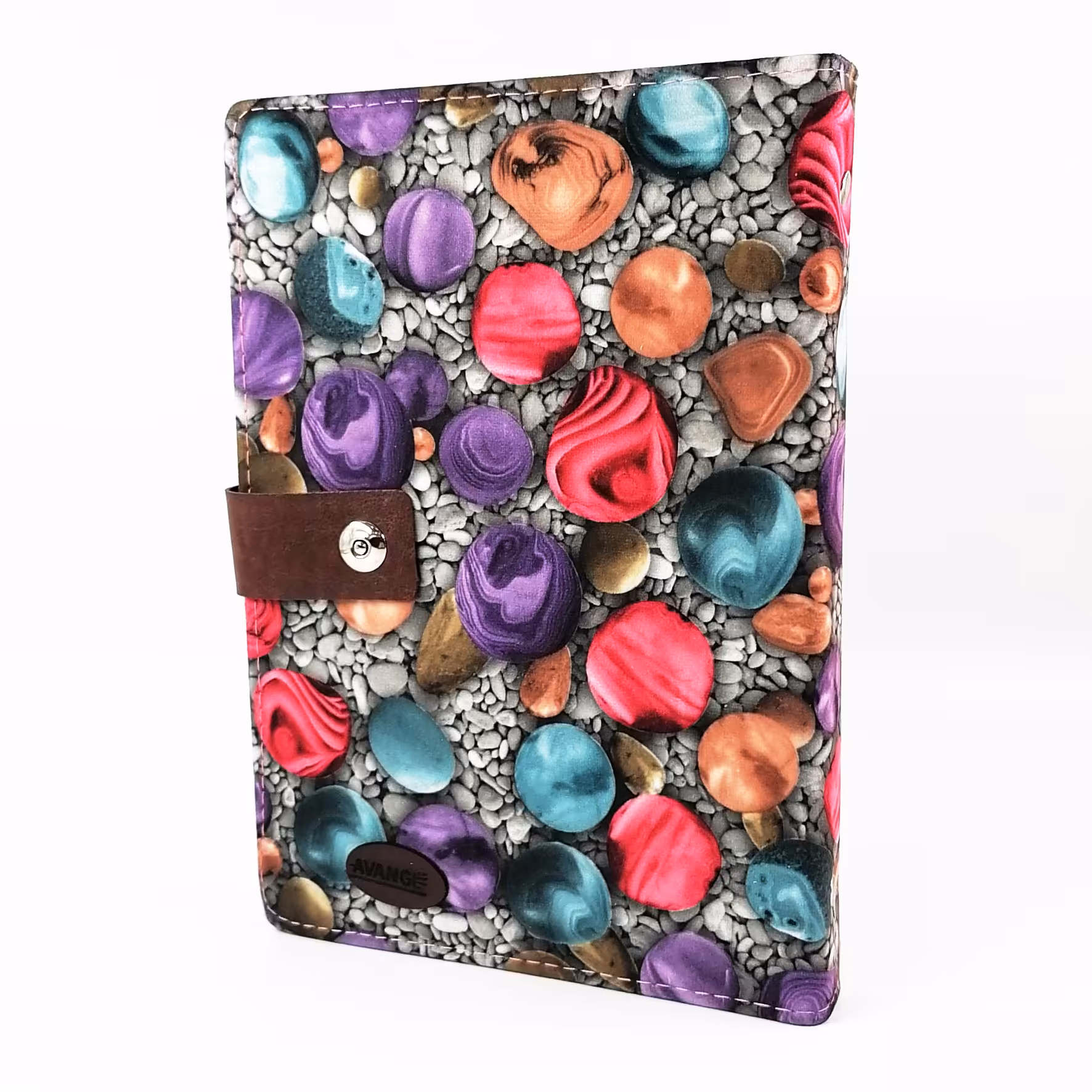 دفتر کلاسوری آونگ 100 برگ 26 سوراخه گیره فلزی سایز A4  جنس جلد پارچه ای