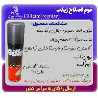 فوم اصلاح ژیلت Gillette rgular حجم 200 میل
