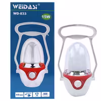 چراغ فانوسی آویزی رومیزی دیمردار ویداسی مدل WD-833 نوردهی 360 درجه

