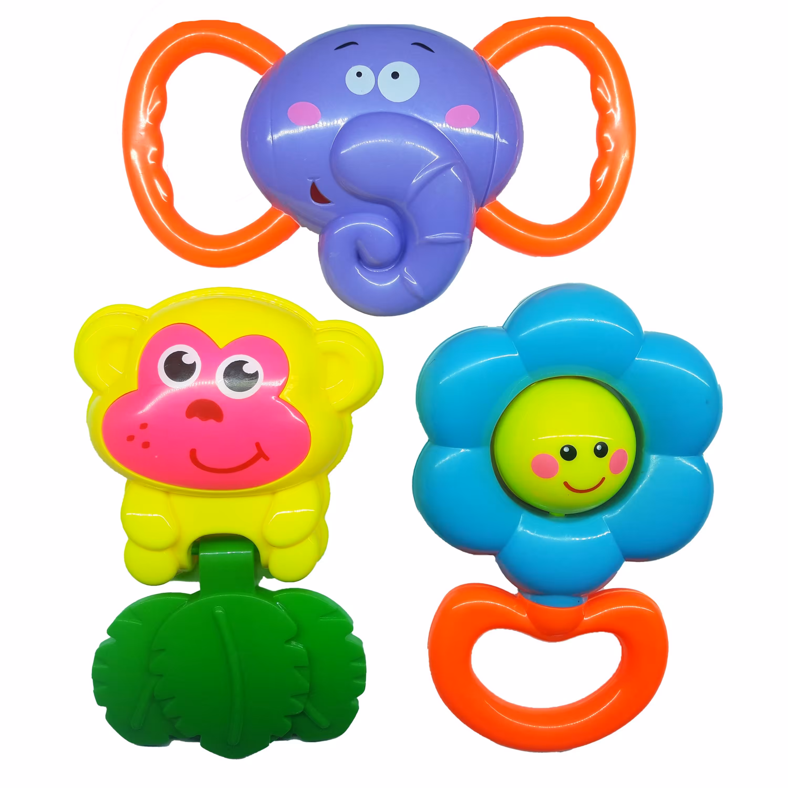 جغجغه مدل happy مجموعه 3 عددی